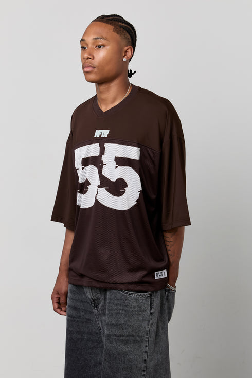 55 JERSEY SHIRT BROWN